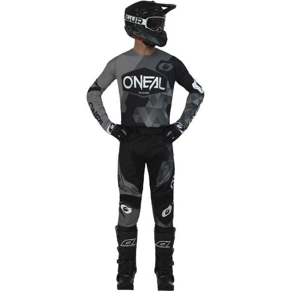 O'Neal 2025 Motocross Combo Kit Mayhem Covert Black Grey